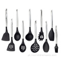 Utensílio de cozinha de turner com fenda de silicone